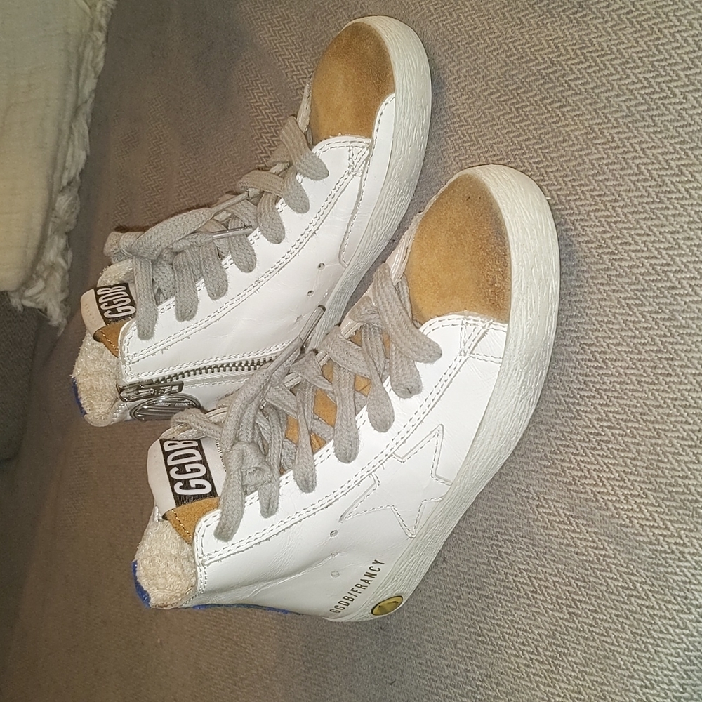 Kids Golden Goose High Tops size 28